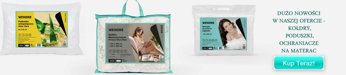 kołdra poduszki ochraniacz na materac sklep internetowy producent hurtownia